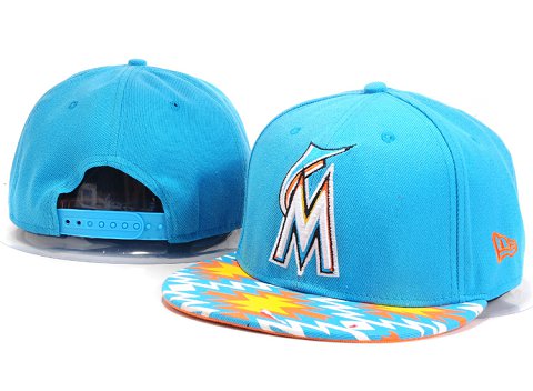 Miami Marlins MLB Snapback Hat YX084